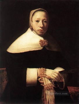 ゲリット・ドゥ Painting - 女性の肖像 黄金時代 ゲリット・ドゥ